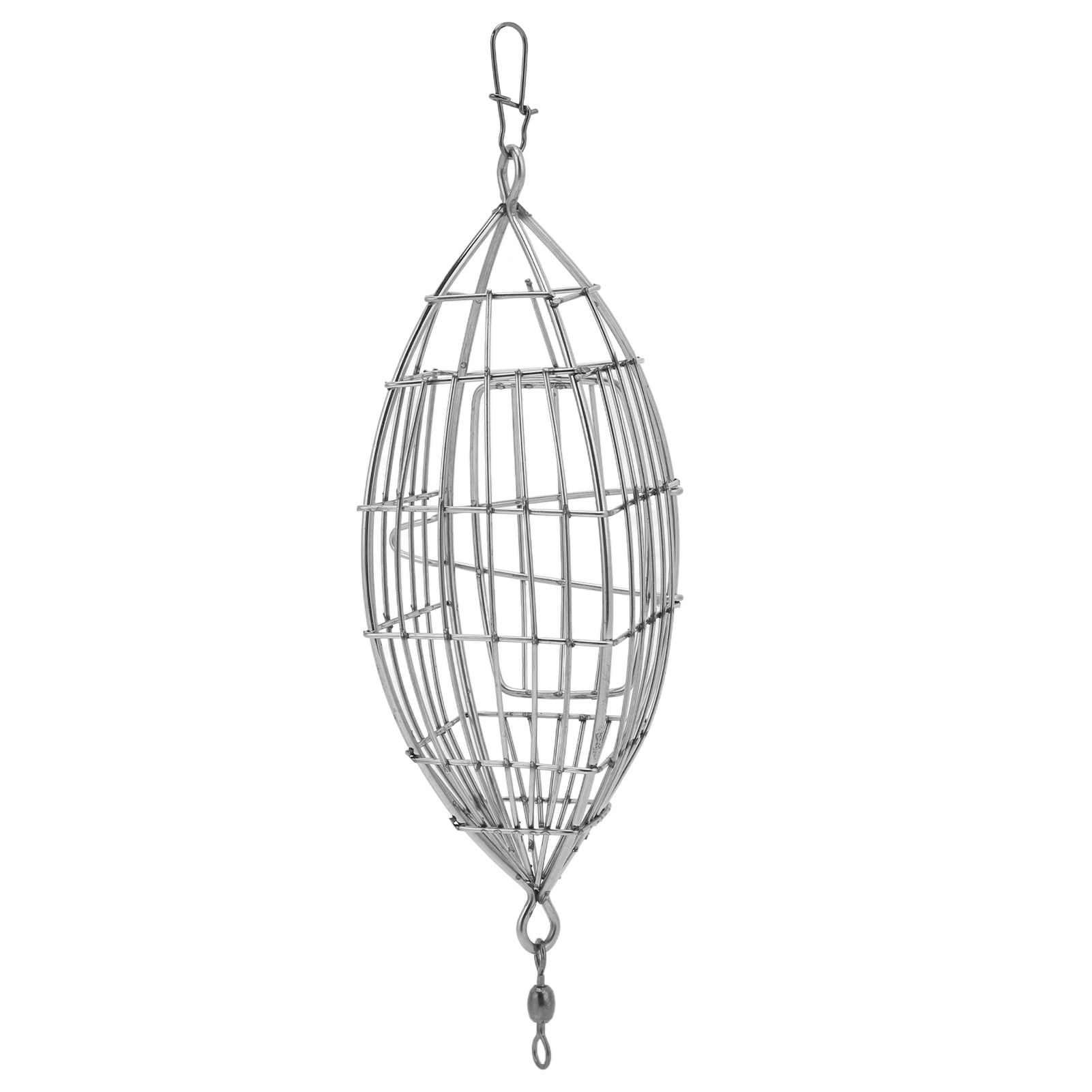 Fishing Bait Cage Stainless Steel Lure Cage Carp Fishing Trap Basket