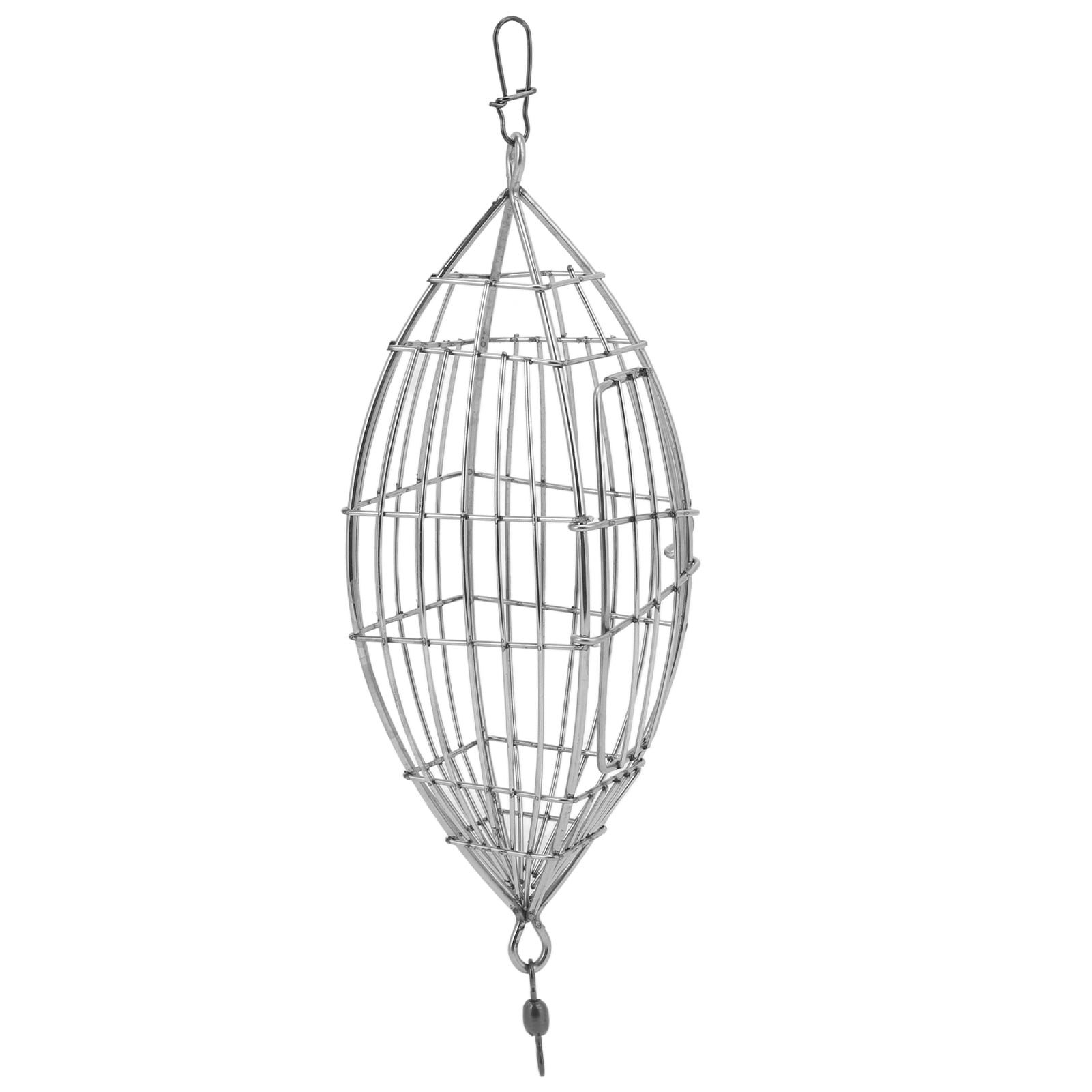 Fishing Bait Cage, Stainless Steel Lure Cage, Carp Fishing Trap Basket