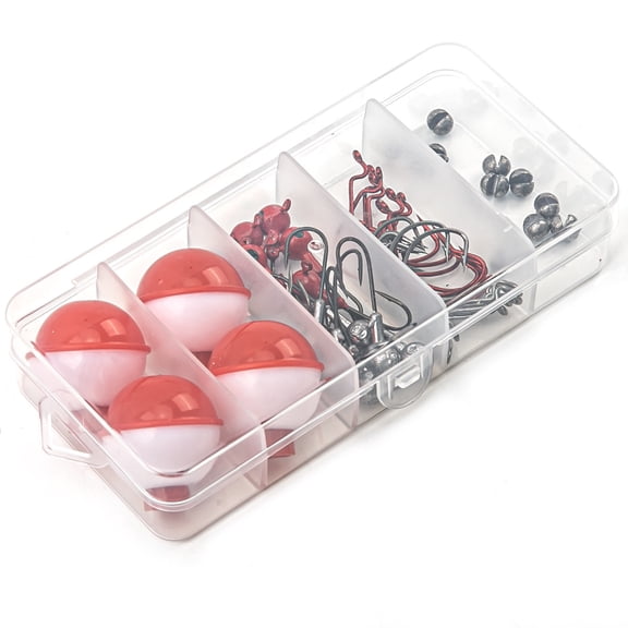 Fishing Bait Rigs Kits 46x/Set Selected Fishing Lures & Tackle Kit Fishing Lure Bait Gear Equipment Kit Portable Fishing Gear