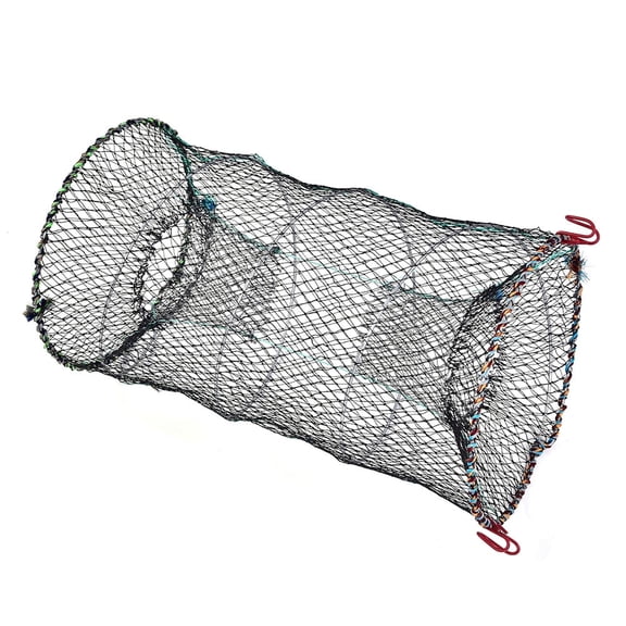 Fishing Bait Trap,Fishing Net, 3 Sizes Foldable Lobster Crayfish Crab Crawfish Shrimp Fish Trap Cage Net for Fishing[25cm]