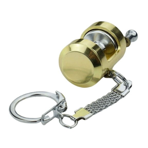 Fishing Baitcasting Drum Reel Miniature Novelty Gift Keychain