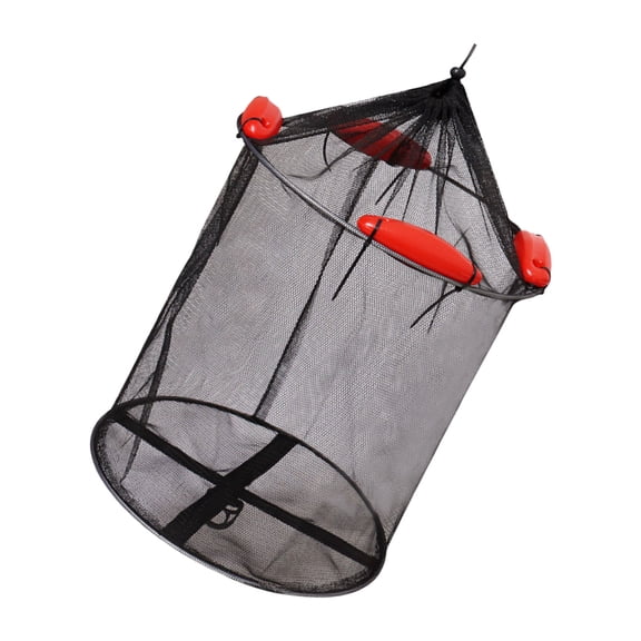 Fishing Basket Dip Net Trap Folding Telescopic Net Outdoor Carps Fishing Tool for Efficient Rivers Lake Use