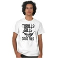 thumbnail image 1 of Fishing Beer Drinkers Funny Joke Cool Men's Graphic T Shirt Tees Brisco Brands S, 1 of 4