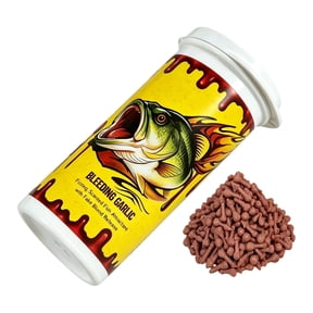 Coaa Fizzling Scented Belly Flakes with Bleeding Garlic Scent Fishing Attractants Fishing Belly Attractant with Bleeding Garlic Scent, Fizzling Scented Fish Attractant for Soft