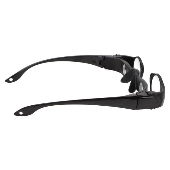 Fishing Binocular Glasses Hands Free 8x Zoom Manual Focus HD Green Film Ergonomic Nose Rest with CPL Filters Fishing Telescope Glasses for Concert