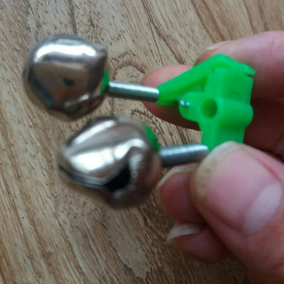 Fishing Bite Alarm Bells â 10PCS Dual-Tone Rod Clips for Instant Fish Detection, Loud & Durable Galvanized Metal Bells â for Carp, Catfish & Bass Fishing