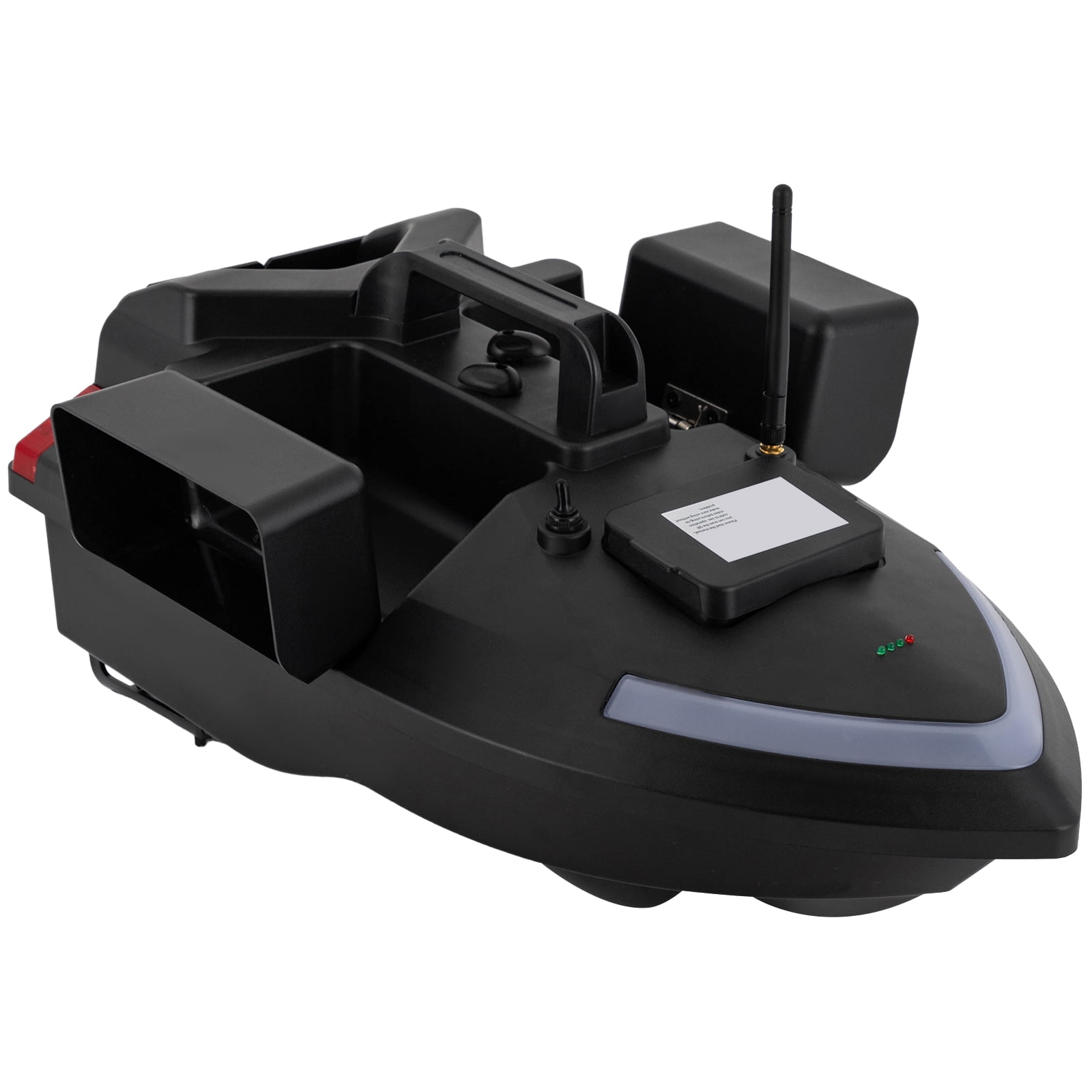 Fishing Boat with Dual Motors, 12000mAh Battery, Cruise Control, Automatic Route Correction, 4.41lbs Load Capacity, Long-Lasting Operation for Outdoor Fishing, Ideal Gift for Fishermen