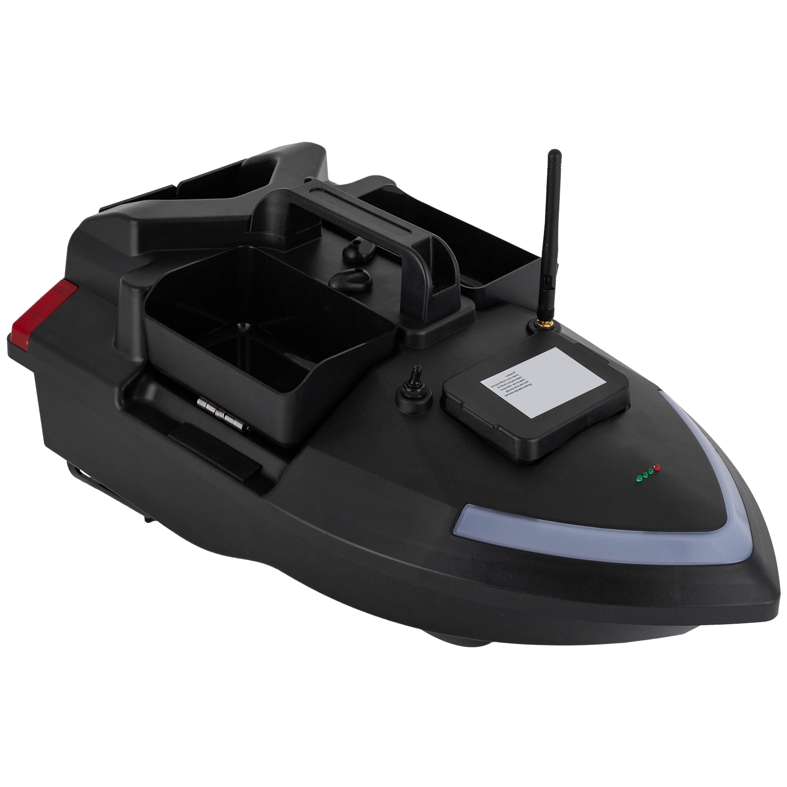 Fishing Boat with Dual Motors, 12000mAh Lithium Battery, 4.41lbs Load Capacity, Cruise Control, Auto Route Correction, Ideal for Long-Lasting Outdoor Fishing Use