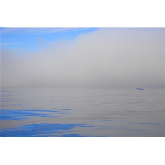 Fishing Boat Out On Water Poster Print by Don Hammond, 34 x 22 - Large