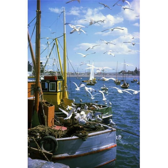 Fishing Boat Poster Print