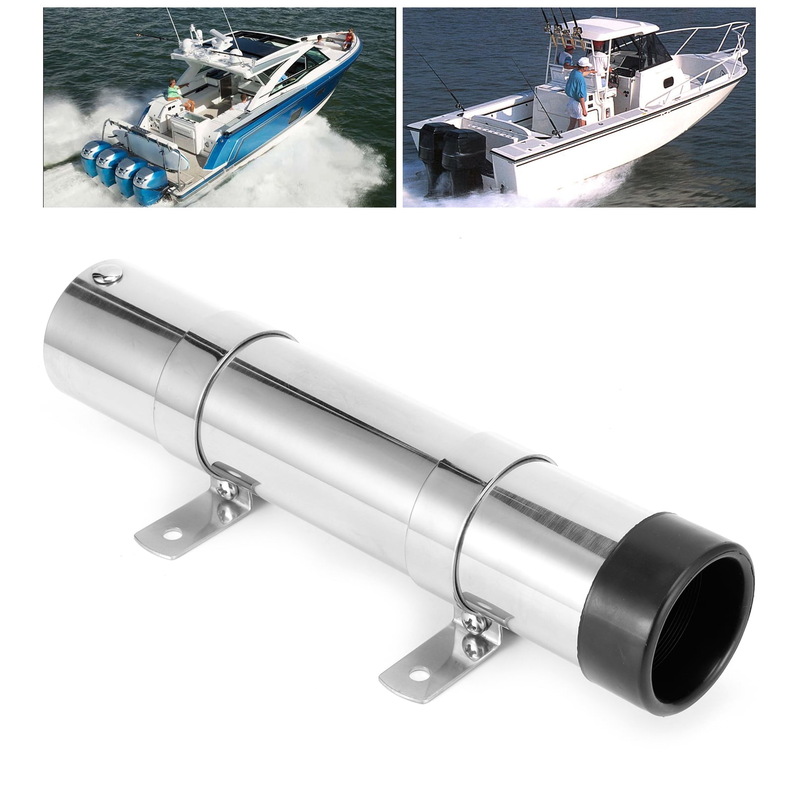 Fishing Boat Rods Holder, Portable Side Mount Hardware Fishing Rod