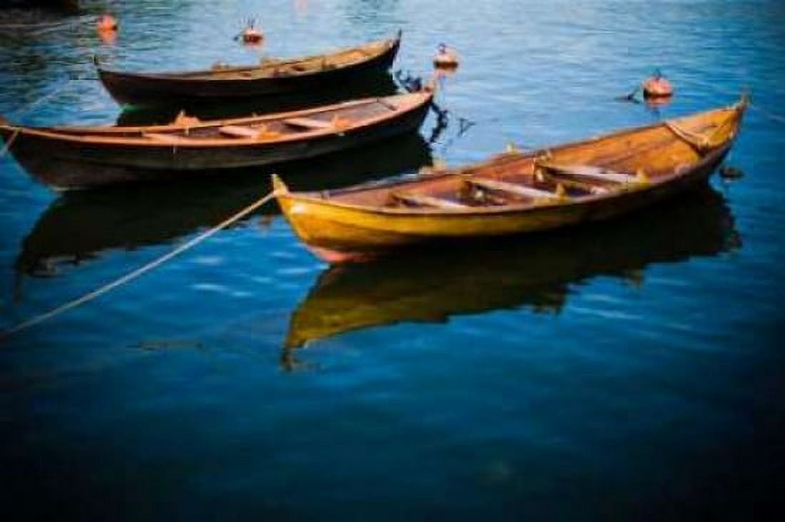 Fishing Boats I Canvas Art - Bob Stefko (24 x 36)