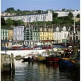 thumbnail image 1 of Fishing Boats Moored At A Harbor  Cobh  County Cork  Republic Of Ireland Poster Print, 1 of 2