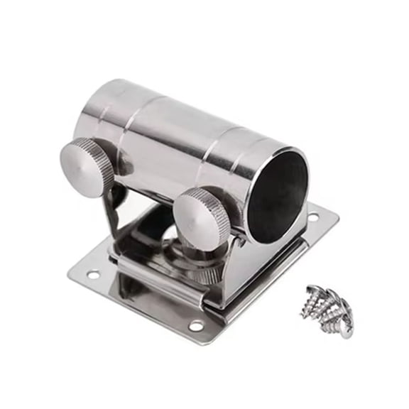 Fishing Box Umbrella Holder Stainless Umbrella Stand Parasol Bracket Stand Base Adjustable Holder Outdoor Accessories