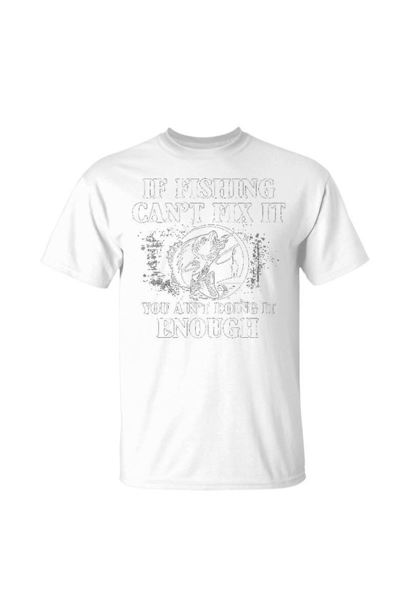Fishing Cant Fix It V2 Unisex Jersey Crewneck Tshirt