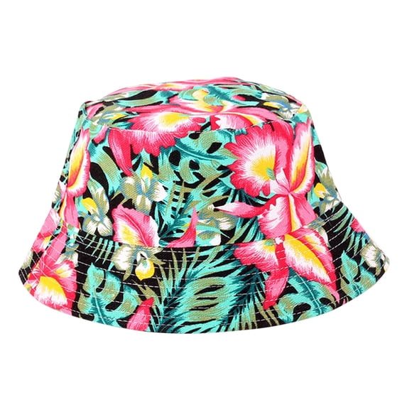 Fishing Cap CQXIDFH Tie Dye Reversible Bucket Hat, European Fashion Basin Cap, Breathable Summer Sun Shade Hat for Unisex, Hair Accessories (Green, One Size)