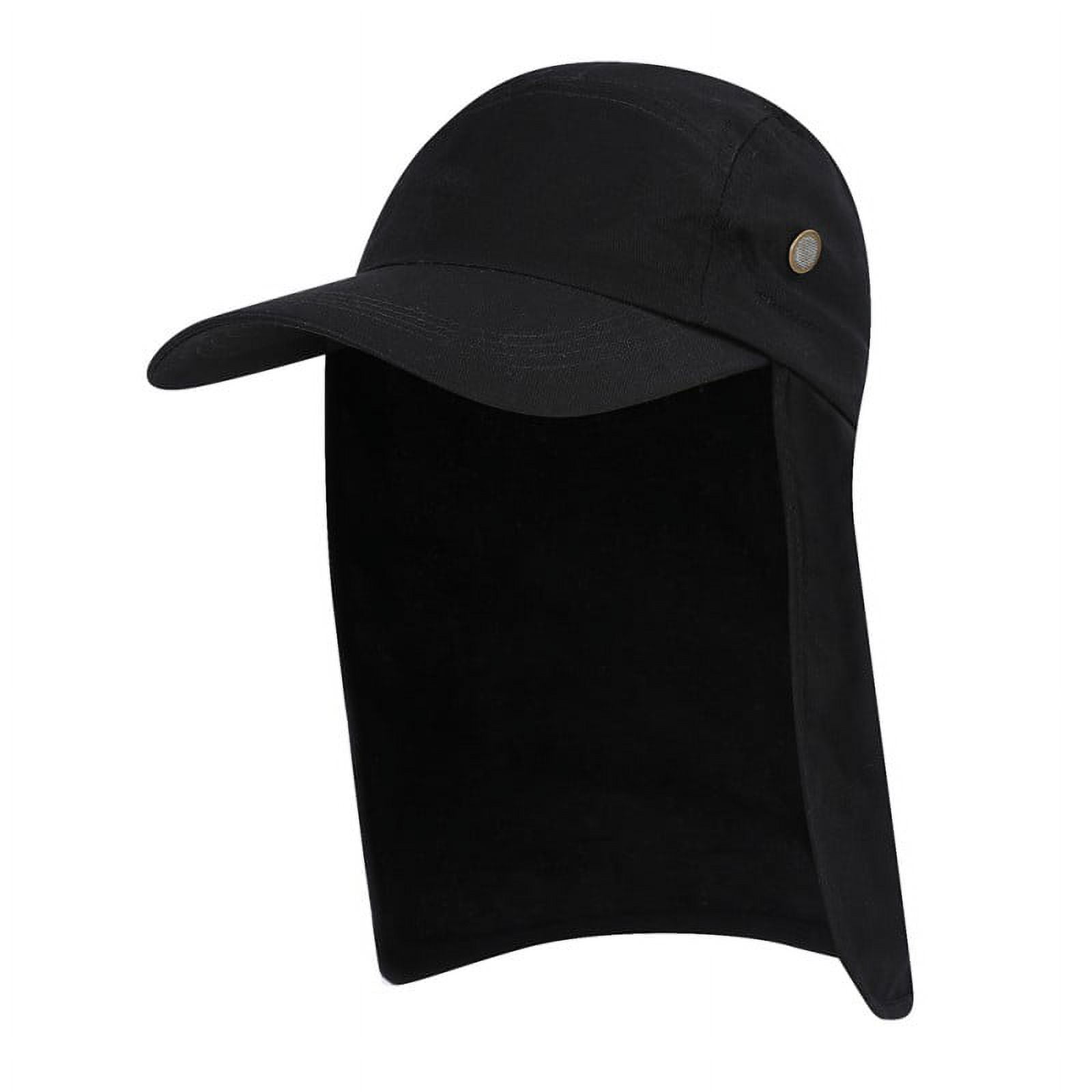 Fishing Cap with Ear and Neck Flap Cover Adjustable Breathable Waterproof  Sports Hat Outdoor Sun Protection for Women and Men
