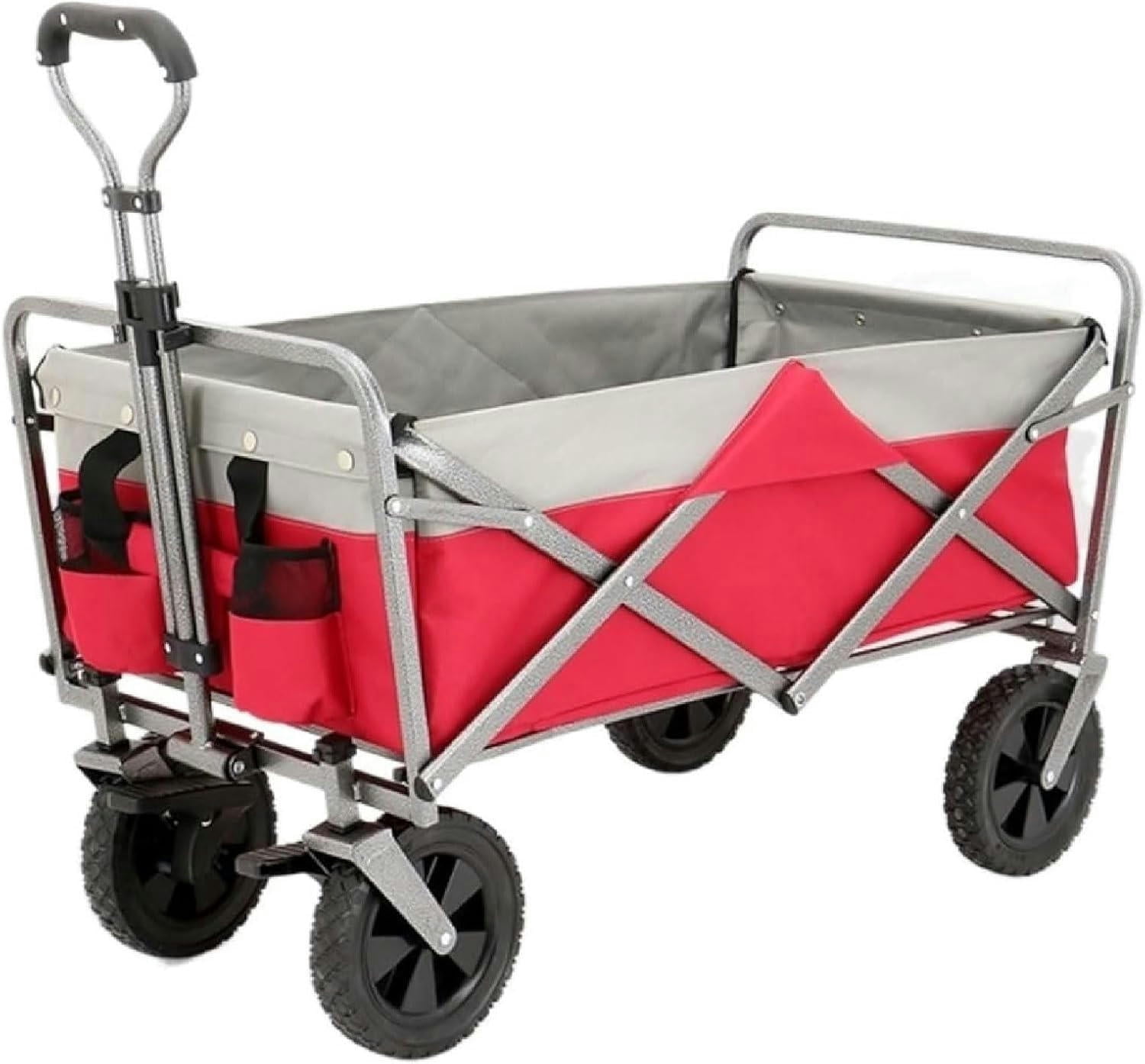 Ffe Carts Fishing Cart Folding Camping Cart Utility Garden Cart Collapsible ...