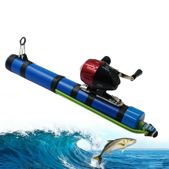 Fishing Catapult Rod, 2026 Upgrade Fly Fishing Rod, Catapult Fishings Rod, Compact Telescopic Lure Launcher Fishings Tool, Saltwater and Freshwater Great Gear for Outdoor Anglers Travel (A)