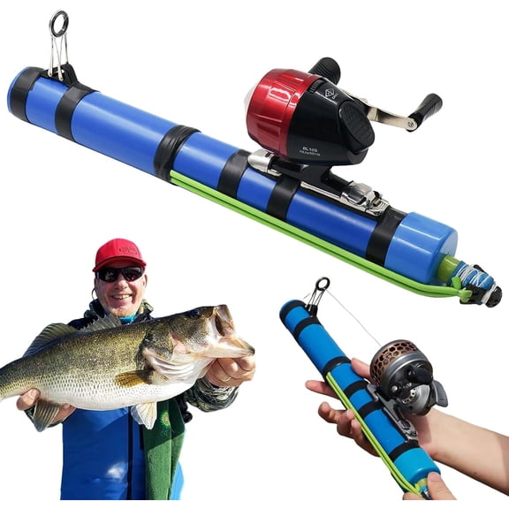 Fishing Catapult Rod, Portable Catapult Fishing Rod, Professional Sling Shot Fishing Pole Reel Lure Angling Tools, Saltwater & Freshwater Great Gear for Outdoor Anglers Travel