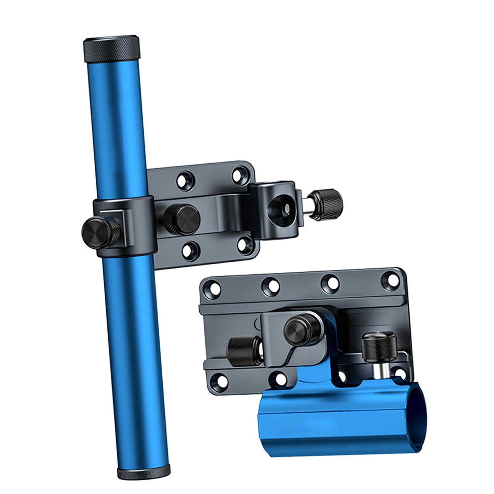 Fishing Chair Accessories Universal Bracket 2 Pieces Set Quick Installation Stable Tray Rack Support Aluminum Alloy for Outdoor Fishing Blue