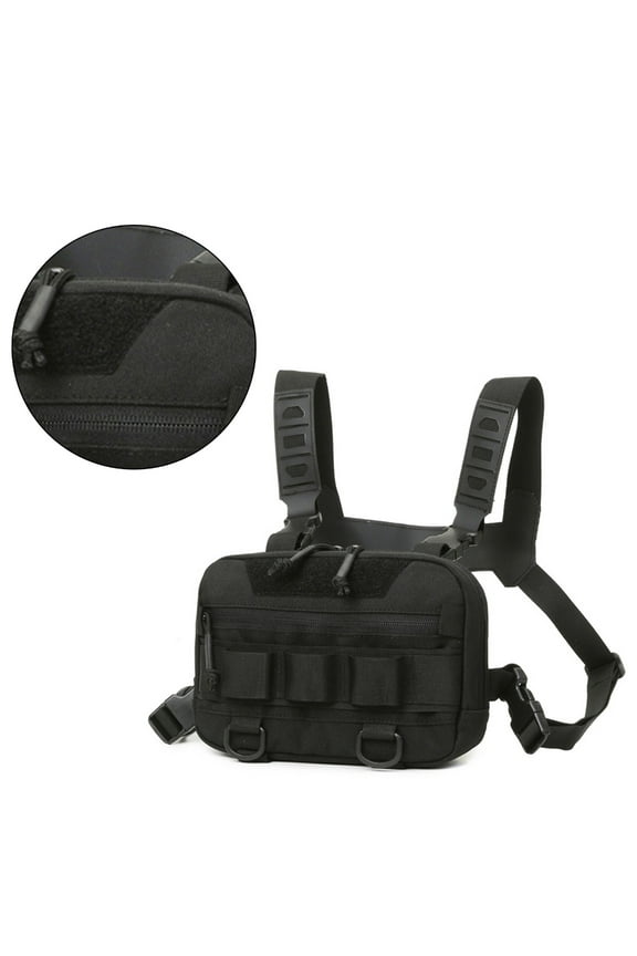 Fishing Chest Bag Running Backpacks Outdoor Travel Vest Bag Front Chest Pack