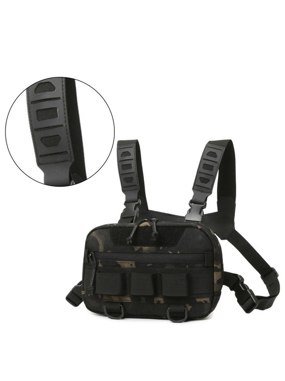 Fishing Chest Bag Running Backpacks Outdoor Travel Vest Bag Front Chest Pack