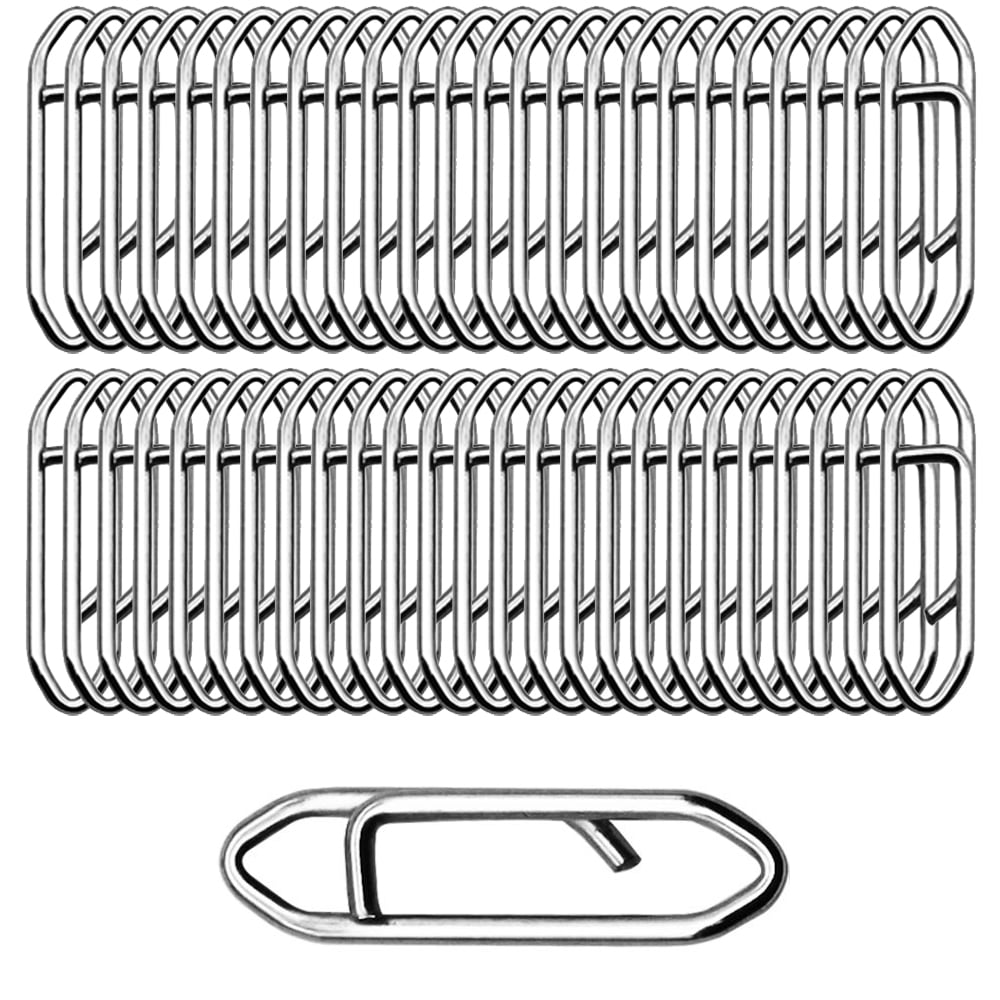 Fishing Clips, Stainless Steel Fishing Quick Clips Lure Quick Change