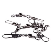 Fishing Connector Swivel Snap Fastlock Clips 100pcs 4 Sizes Tackle