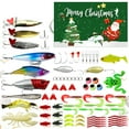 thumbnail image 1 of Fishing Countdown Sets - Fishing Advent Calendar 2025 for Men and Teen Boys - 24 Day Fishing Countdown with Spoons and Crankbait - Holiday for Fathers and Grandpas, 1 of 9