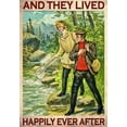 Fishing Couple and They Lived Happily Ever After 500 Piece Jigsaw