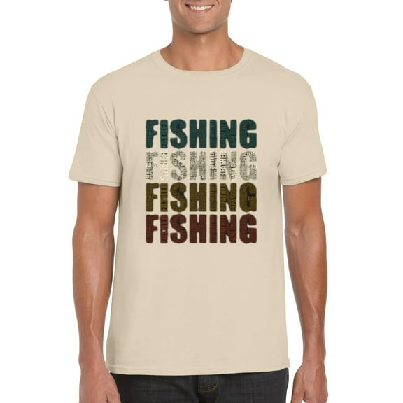 Fishing Dad Funny Fish Lovers Gift For Papa Angler Parent Humor T-Shirt, for men & women, up to size 5XL
