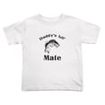 thumbnail image 1 of Fishing Daddy's Lil' Mate Funny Toddler T Shirts for Boys Girls (White, 2T), 1 of 5
