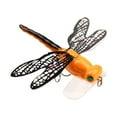 Fishing Dragonfly Lures Realistic Dragonfly Shape Topwater Fake Bait