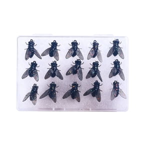 Fishing Dry Wet Streamer Assorted Patterns for Trout Panfish Freshwater Saltwater Angling Tackle 15PCS