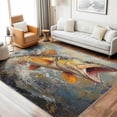 Fish Rags Rugs Designs Fishing Fish Area Rugs, Wildlife Nature Carpet, Washable Non Slip Low ...