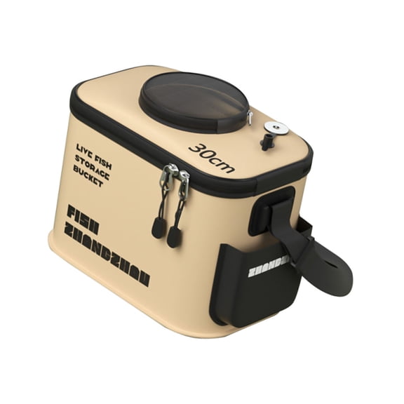 Fishing Fish Box Portable Live Fish Bucket Fishing Accessory Fishing Tackle Multifunctional Live Fish Baits Bucket