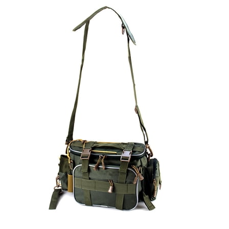 Fishing Fishing Tackle Bag Fishing Gear Storage Bag Organizer Waist Bag Messenger Bag Handbag
