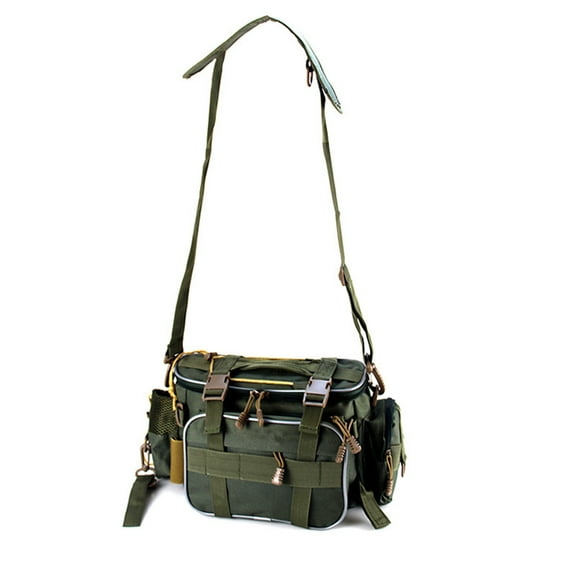 Fishing Fishing Tackle Bag Fishing Gear Storage Bag Organizer Waist Bag Messenger Bag Handbag
