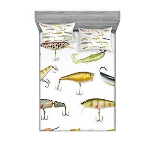 Fishing Lure Bed Sheets