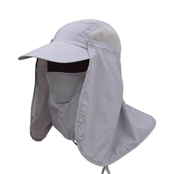 Fishing Flap Caps For Men Women,Sun Cap , Removable Ear Neck Cover Sunshade Hat