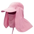 thumbnail image 1 of Fishing Flap Caps Men Women Quick Dry Sunshade UV Protection Removable Neck Cover Outdoor Sportswear Accessories, 1 of 1