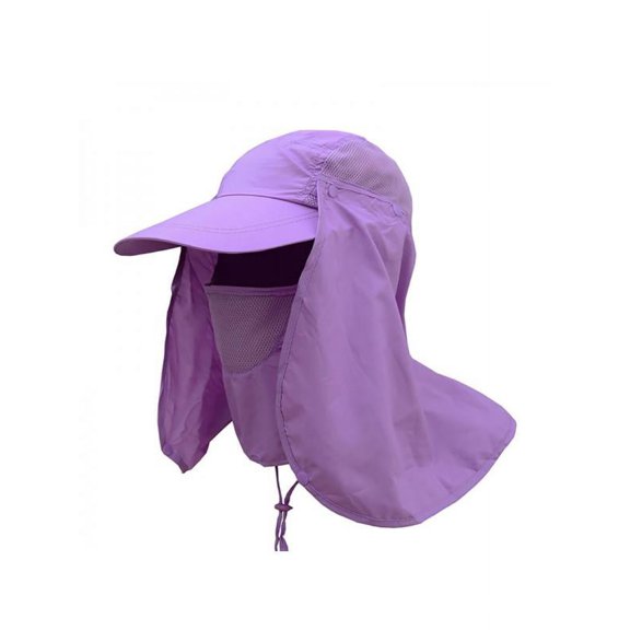 Fishing Flap Caps Quick Dry Sunshade UV Protection Removable Ear Neck Cover