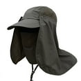 thumbnail image 1 of Fishing Flap Caps Sunshade UV Protection Ear Neck Cover Outdoor Sportswear, 1 of 2
