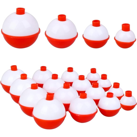 Fishing Float Bobbers Set High Visibility Weighted Design for Anglers Gear | 15/16PCS fishing float bobbers set with ABS and foam material,weighted design,multiple sizes for freshwater saltwater angl