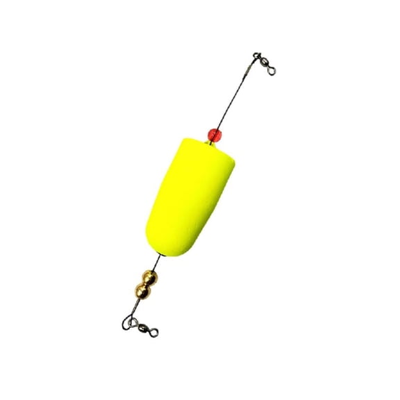 Fishing Float Bobbers Weighted With Coppers Pendants Swivels Rings for Saltwater and Freshwaters Angling