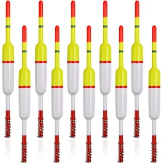 Dr.Fish 5 Pack Steelhead Floats Fishing Bobbers Weighted Fishing Floats  Snap-on Floats for Trout Crappie Panfish Walleyes Fishing Tackle  Accessories