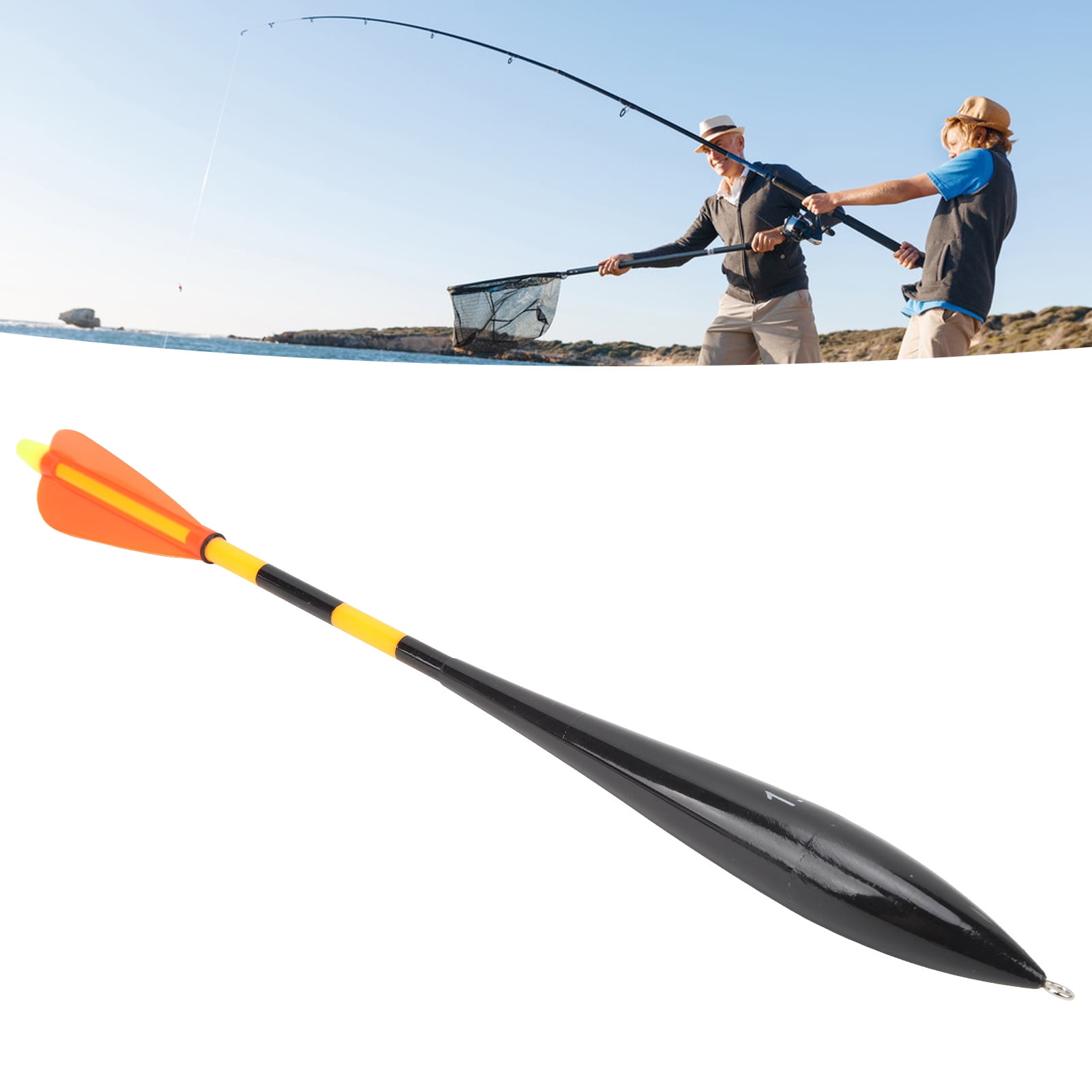 Fishing Floats, Fishing Bobbers Fishing Slip Floats Self Weight Eye Catching Tail Fishing Floats