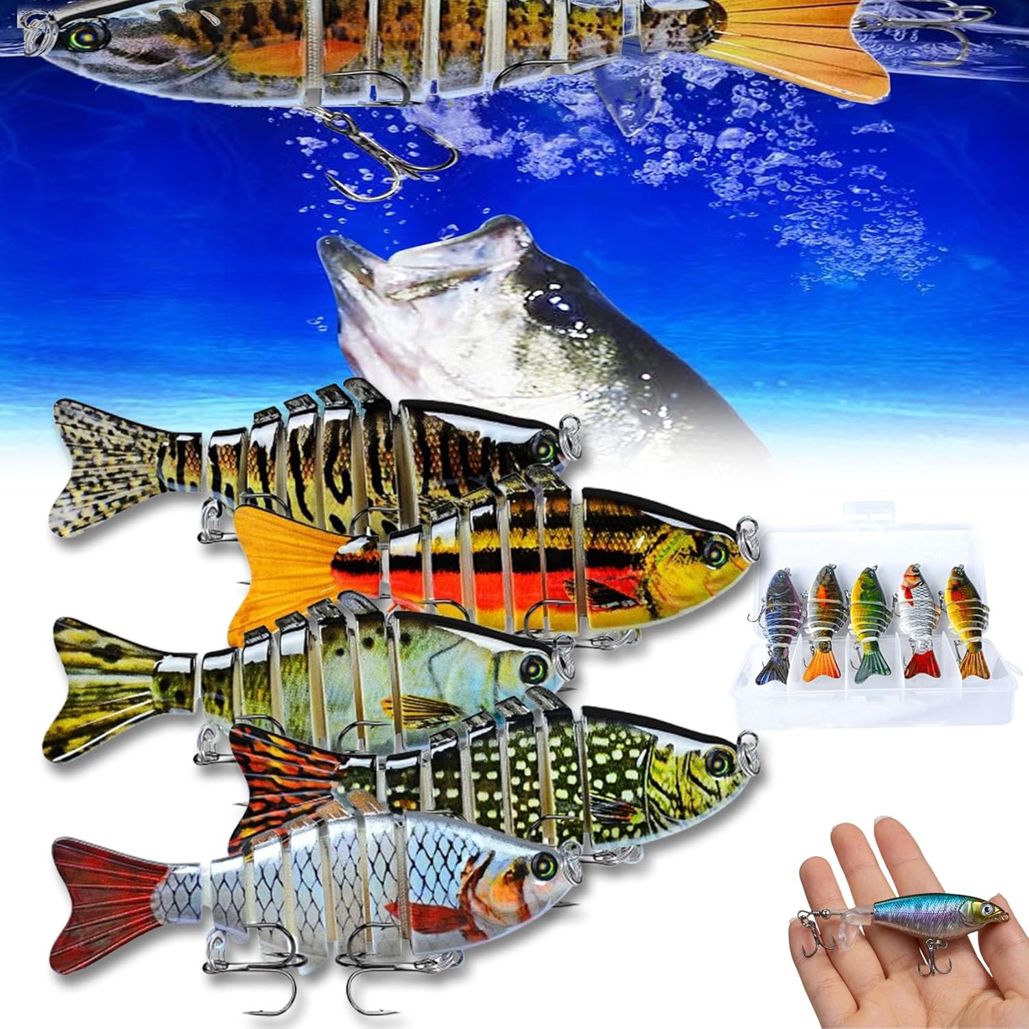 Fishing Gear - Bionic Swimming Bait, Bionic Swimming Lure, Bionic ...