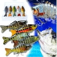 thumbnail image 1 of Fishing Gear - Bionic Swimming Bait, Robotic Fishing Lure, 3D Lifelike Bionic Swimming Lure, Bionic Fishing Lures That Swim by Itself, Bionic Fishing Bait for Bass Trout Walleye Pike, 1 of 6